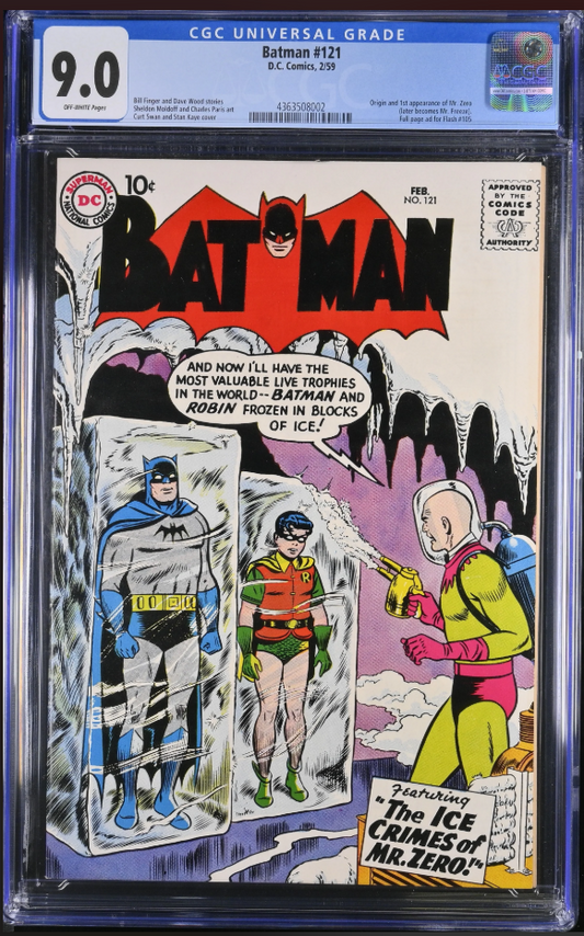 Batman (1940 1st Series DC) #121 CGC 9.0
